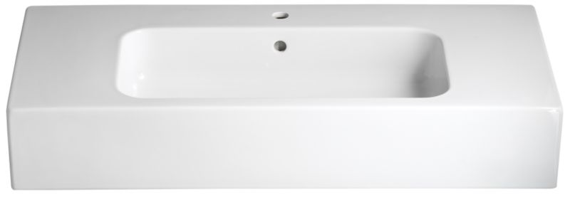 BandQ Select Tribeca Basin White (W)1000 x (D)450mm