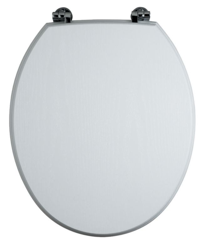 Toilet Seat White Ash Effect