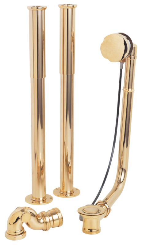 Exposed PopUp Waste and Pipe Shrouds QSCL4090 Gold Effect