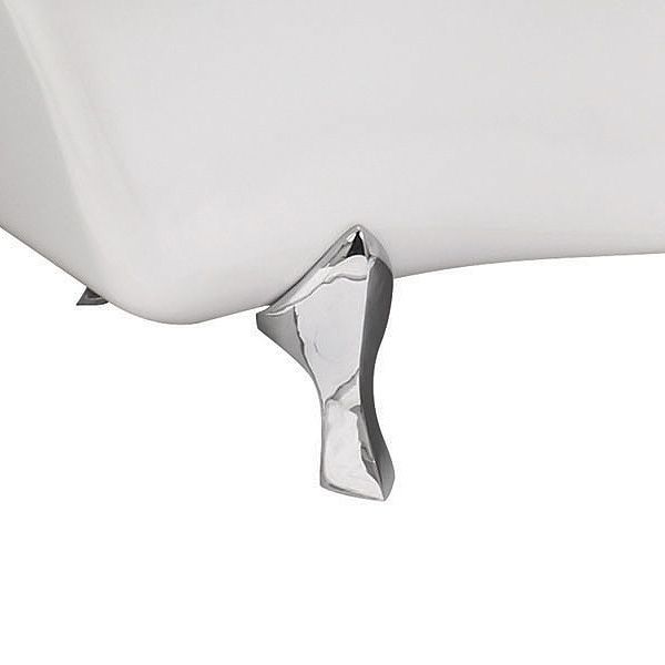 Modern Feet For Freestanding Baths Chrome Effect