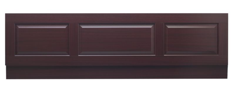 Gloucester Straight Bath Front Panel Mahogany Effect