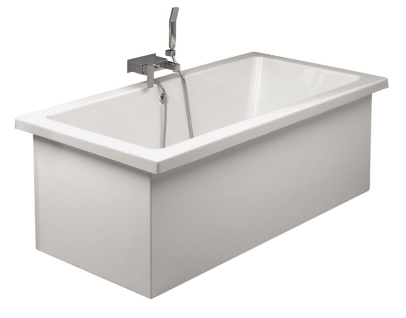 Tribeca Freestanding Acrylic Bath White