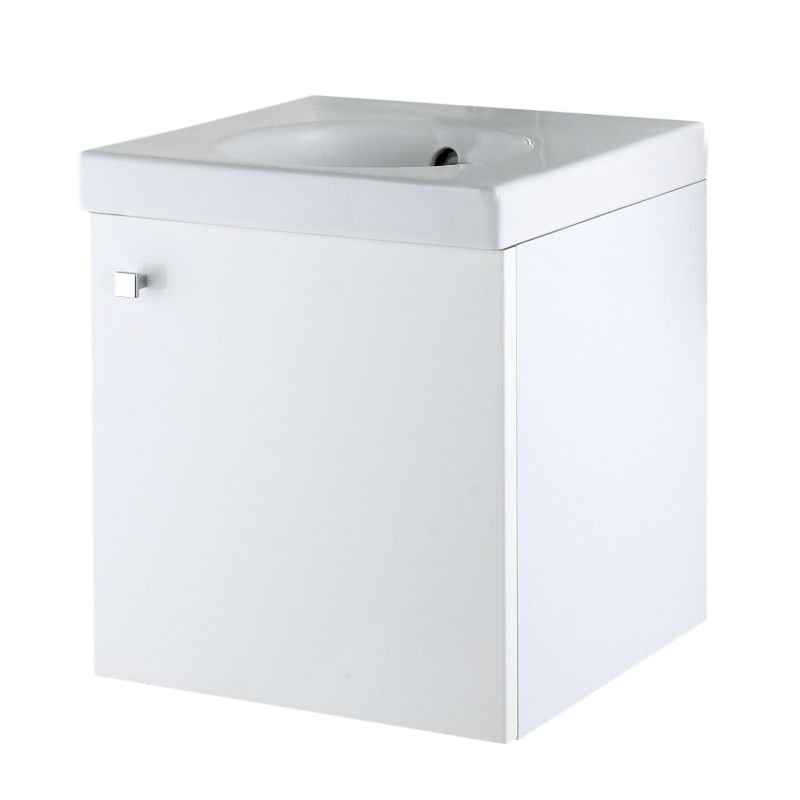 Concept 38 Vanity Unit & Cloakroom Basin White (H)430 x (W)380 x (L)370mm