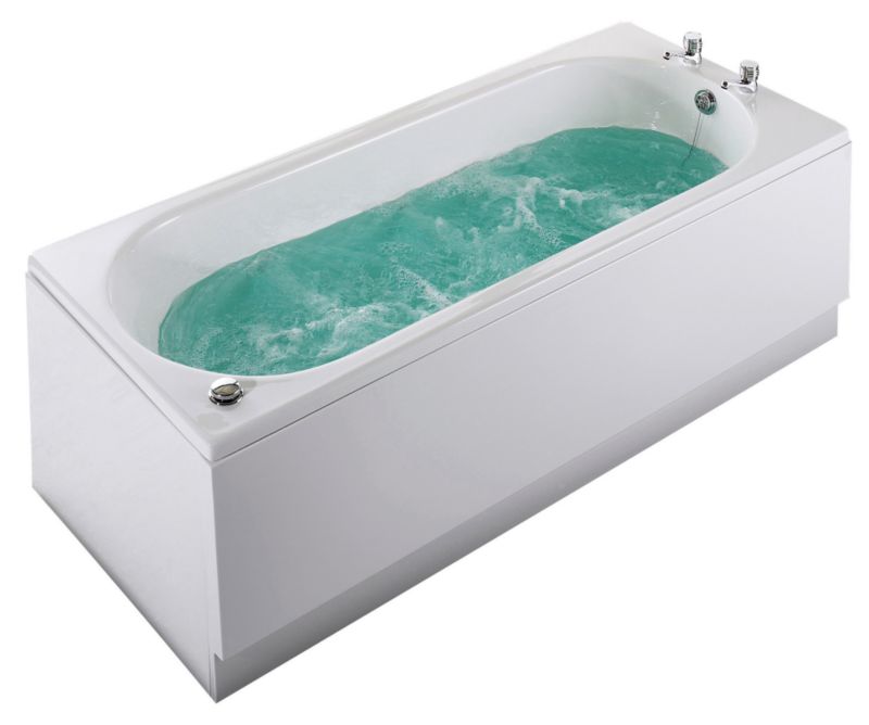 Luxury Whirlpool System Chrome Effect