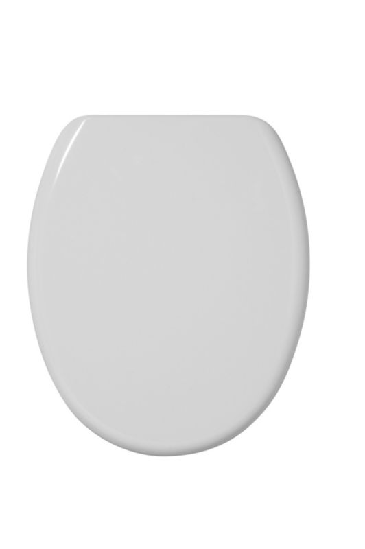 Unbranded Rejuvenate Toilet Seat White/Chrome Effect
