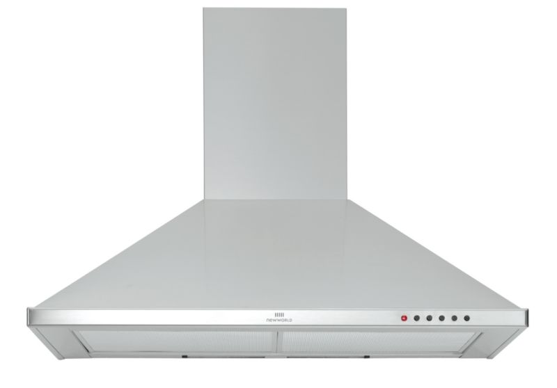 New World Chimney Cooker Hood CHIM80 Stainless Steel (W) 80cm