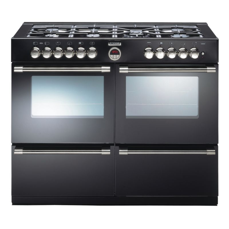 Save on this Stoves Dual Fuel Sterling Range Cooker White 110cm 1100DF