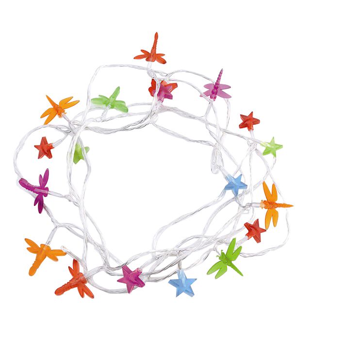 Zest Solar Dragonfly and Stars Tree Lights