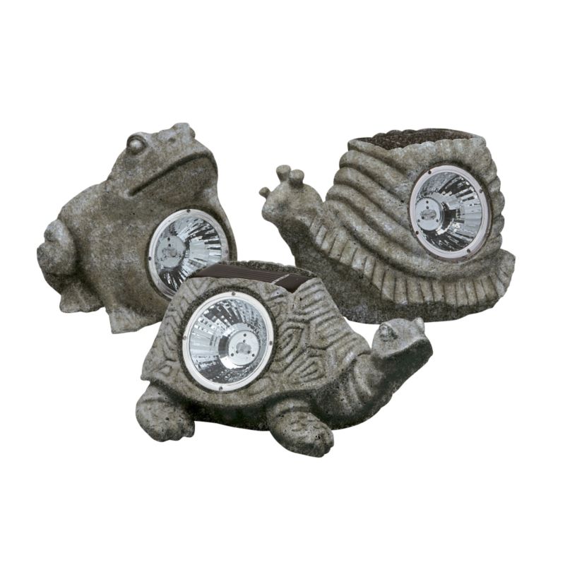 Homelite 3 Pack Solar Garden Friends