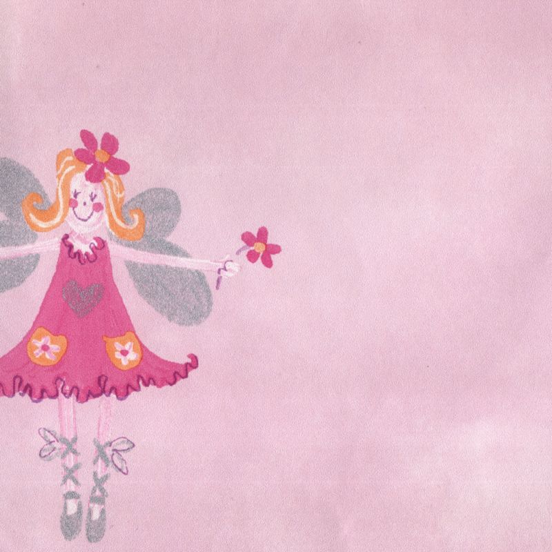 Faries Wallcovering - Pink