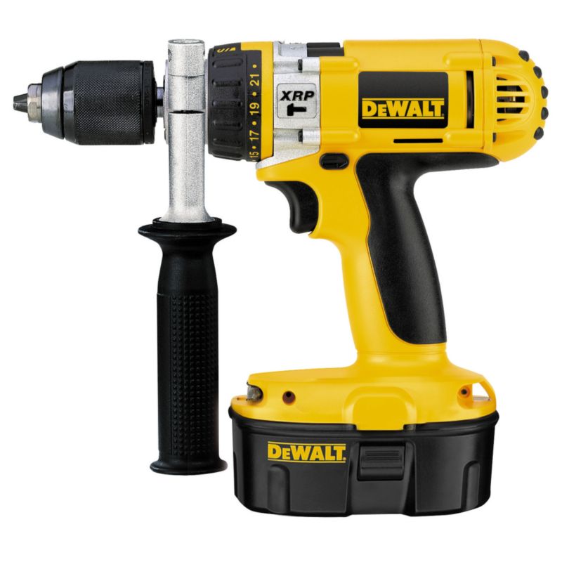 DeWalt XRP Mid Handle Hammer Drill/Driver DC988KA 18V