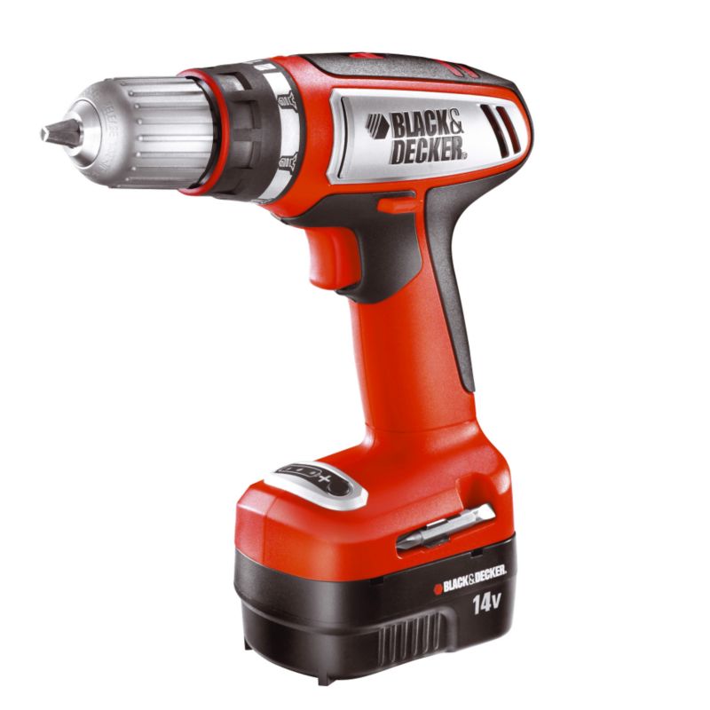Black and Decker Cordless Compact Hammer Drill CP142KB 14.4V