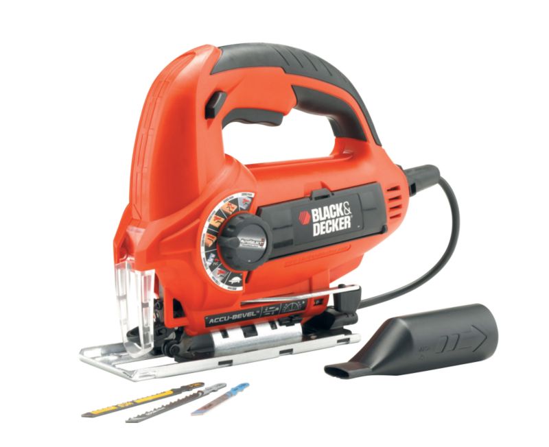 Black amp Decker 520W Auto select Jigsaw