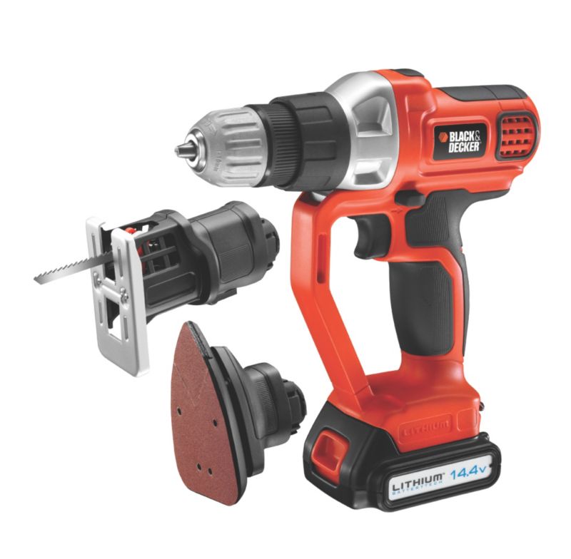 Black and Decker 144V Lithium Ion EVO Multitool