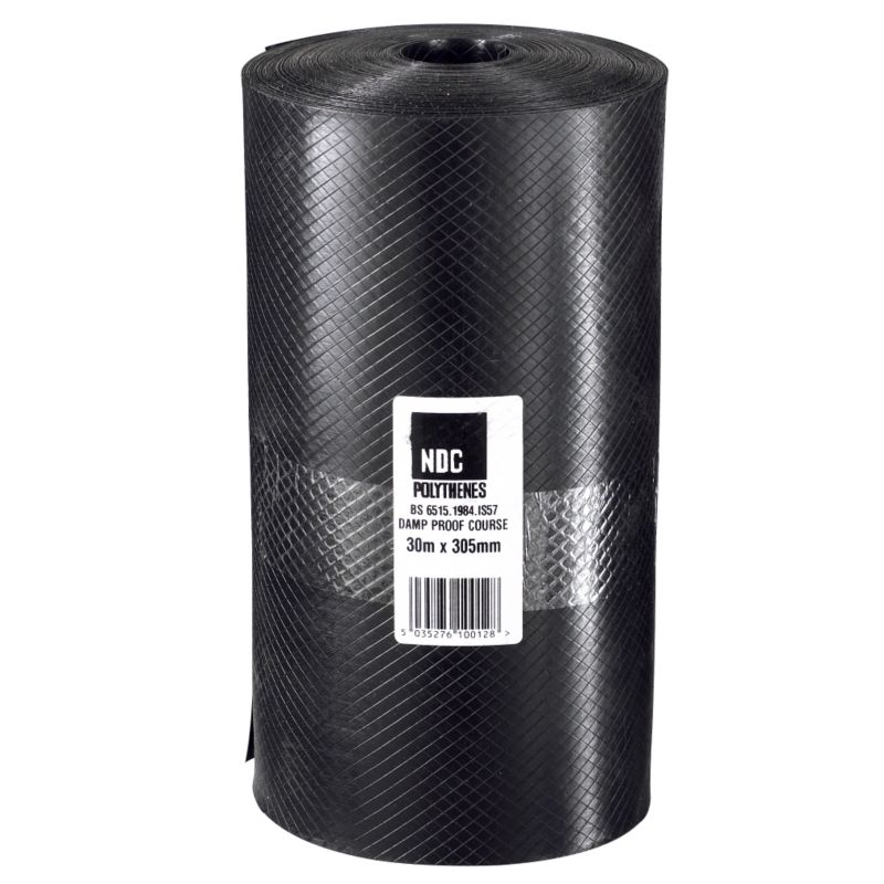 NDC Damp Proof Course Black 30m x 305mm