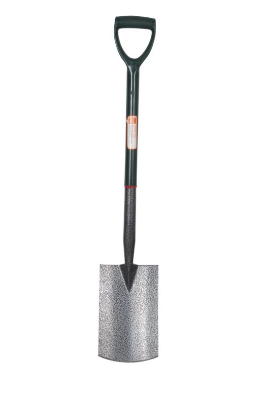 BandQ Value Digging Spade Antique Silver Effect