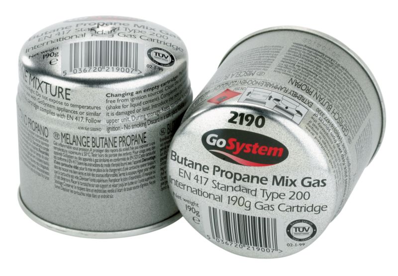 GoSystem ButanePropane Mix Gas Pierceable