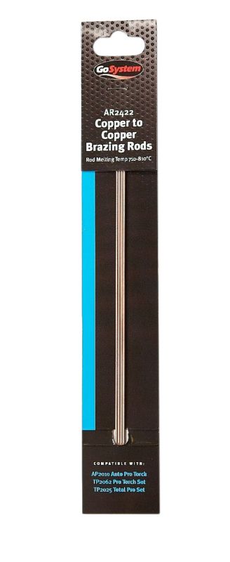 GoSystem Copper Brazing Rod 4 Pack
