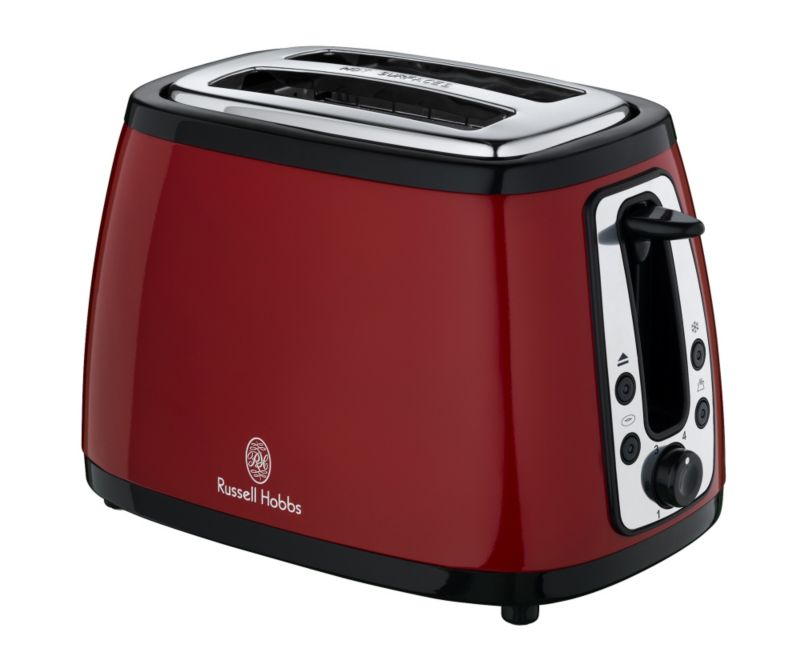 Russell Hobbs Heritage Farmhouse Red 2 Slice Toaster 18260
