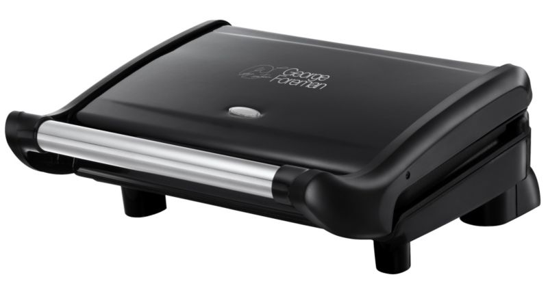 George Foreman 5 Portion Traditional Black Heritage Grill 18293