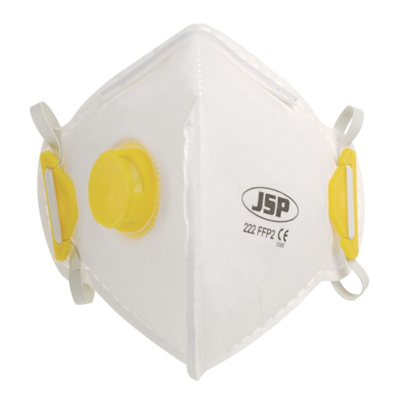 JSP Foldflat Valved Disposable Dust Mask