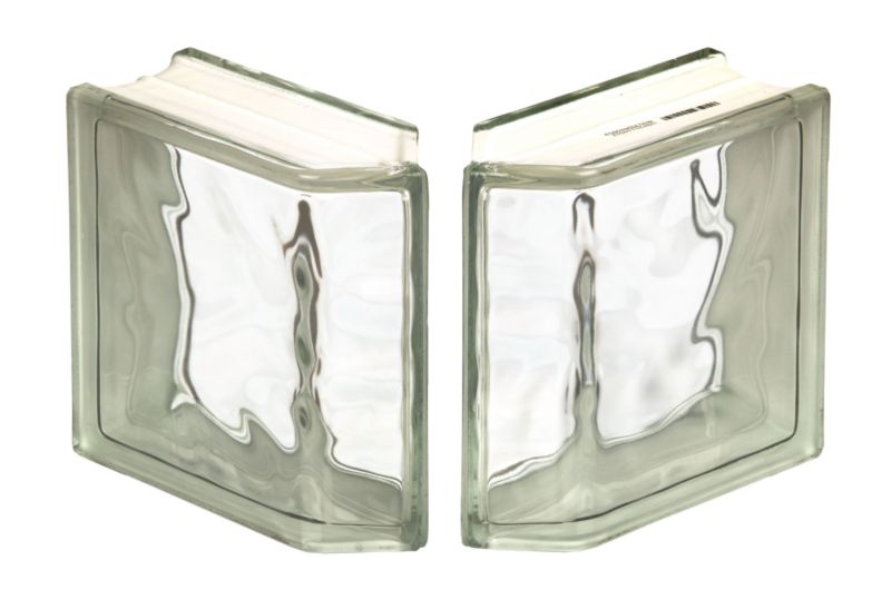 Shackerley Flemish Corners Clear Pack Of 2 (H)190 x (W)190mm