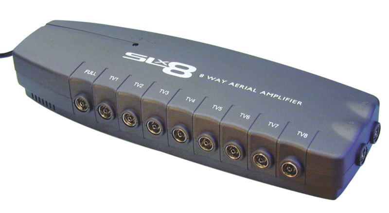 SLX Distribution 8 Way Amplifier