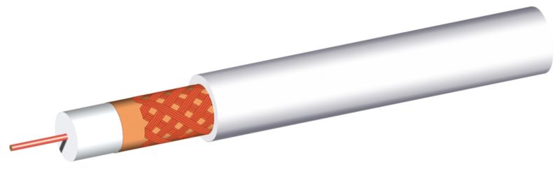 SLX PF100 Digital TVSatellite Cable White