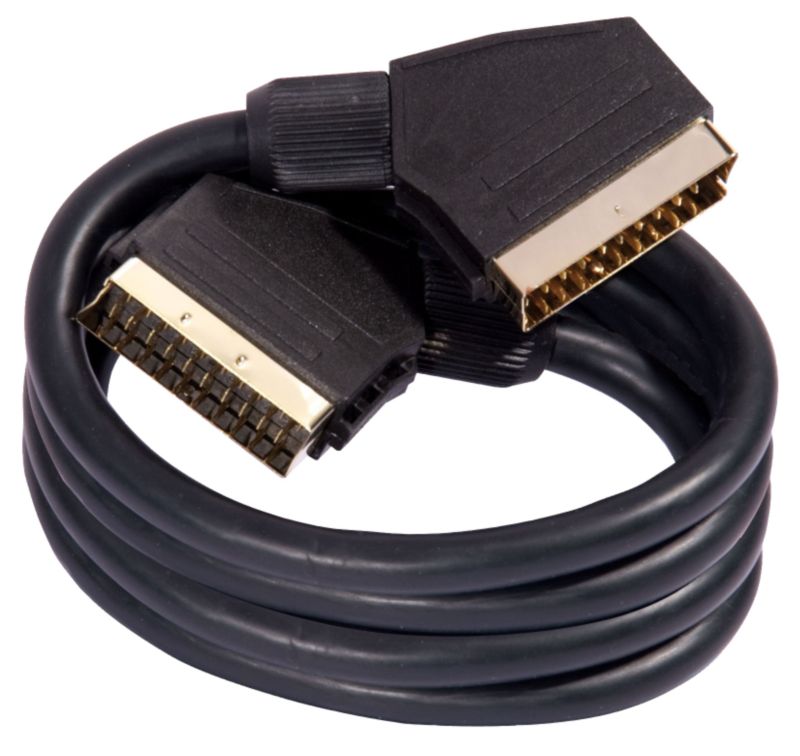 Philex SLX Scart Lead Gold 3M