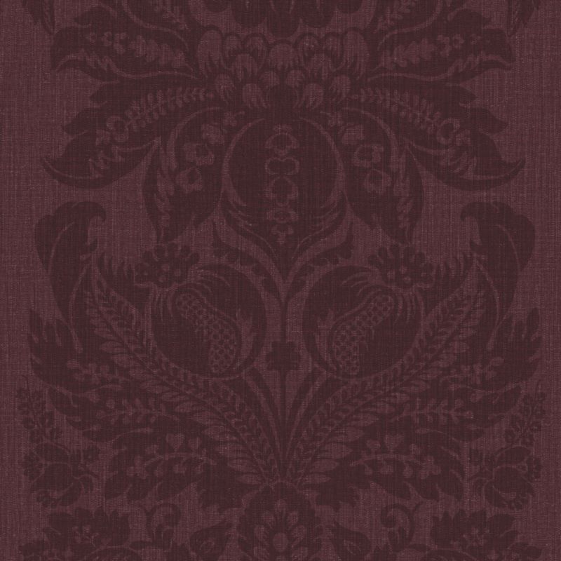 Arthouse Vintage Grand Damask Wallpaper Mulberry L 10m
