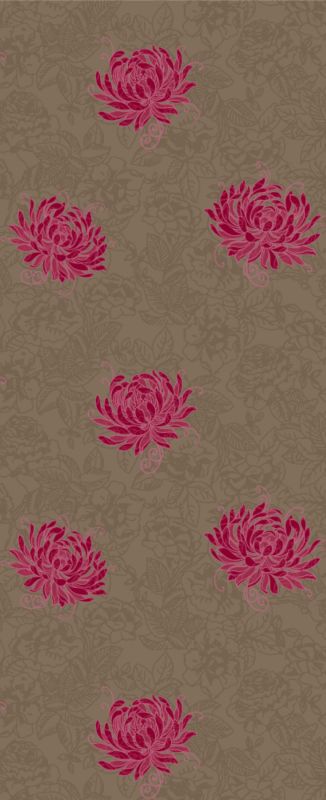 Exotic Plum Designer Wallpaper 10m