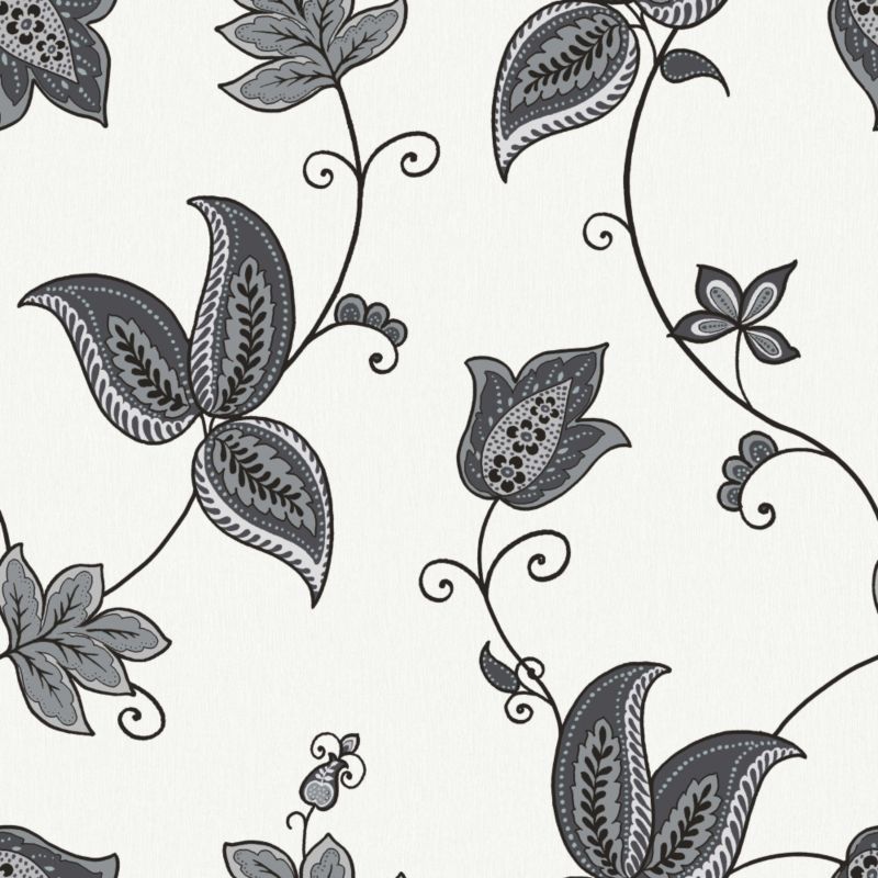 Arthouse Opera Bali Wallpaper Silver Effect 10m