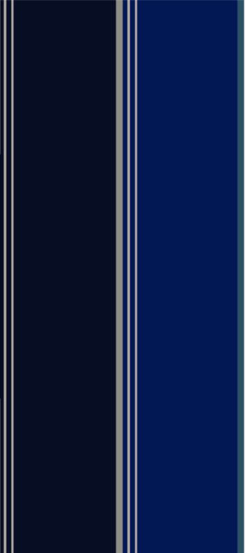 Vintage Eton Stripe Wallcovering Blue 10m