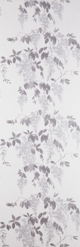 Eco Wisteria Wallapaper Silver Effect