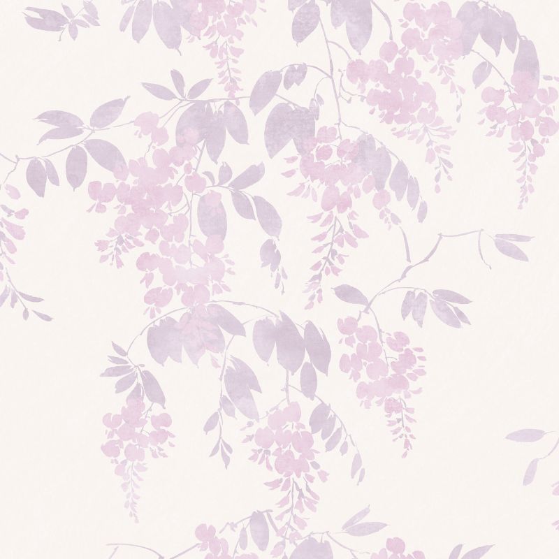 Arthouse Eco Wisteria Lilac Wallpaper 10m