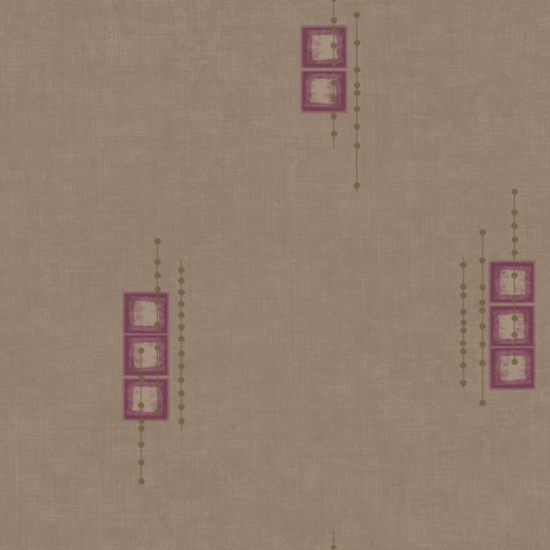 Arthouse Opera Iona Bock Wallpaper Plum 10m