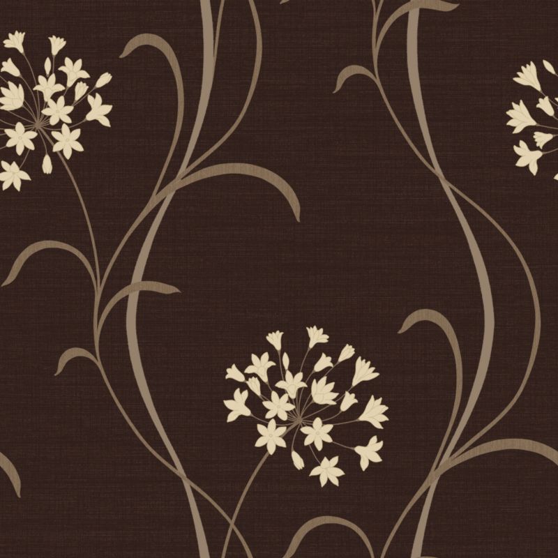 Opera Mia Wallpaper Chocolate 10m