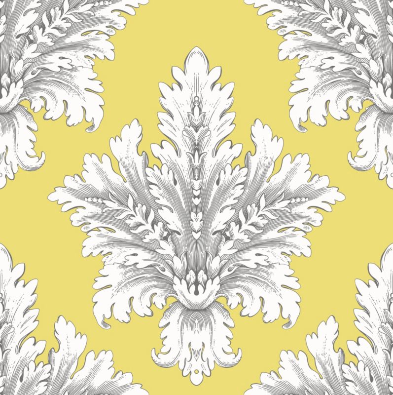 Sophie Conran Chartwell Wallpaper Yellow 10m