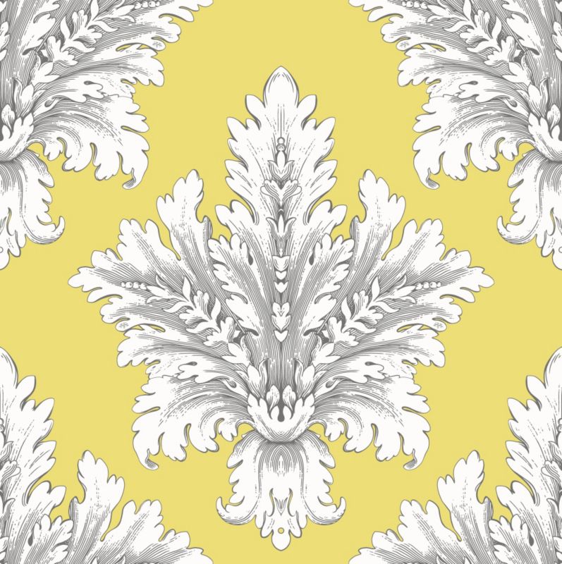 Sophie Conran Chartwell Wallpaper Yellow 10m