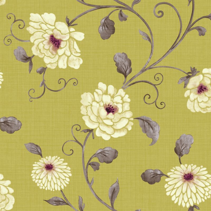 Arthouse Vintage Antoinette Wallpaper Pistachio 10m