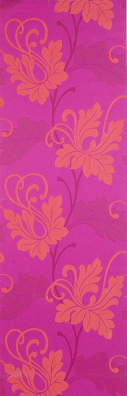 Designer Sophie Conran Midnight Garden Wallpaper Pink 10M