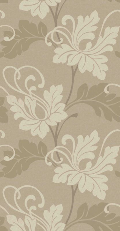 Sophie Conran Midnight Garden Wallpaper Taupe 10M