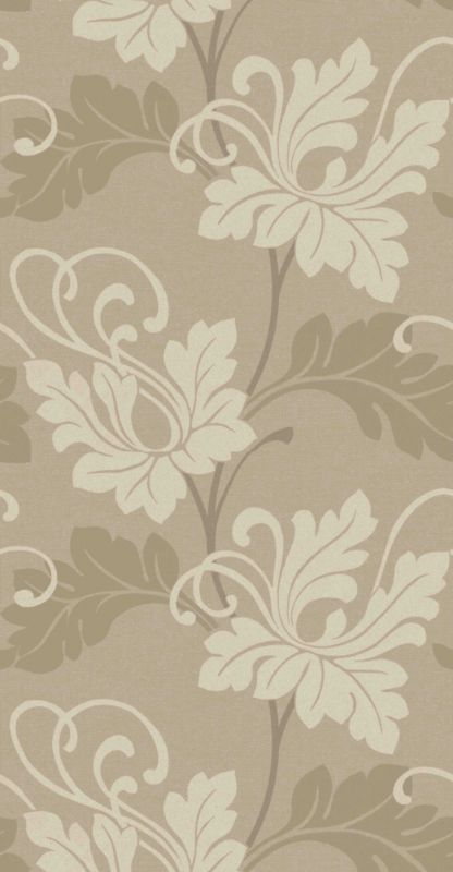 Sophie Conran Midnight Garden Wallpaper Taupe 10M