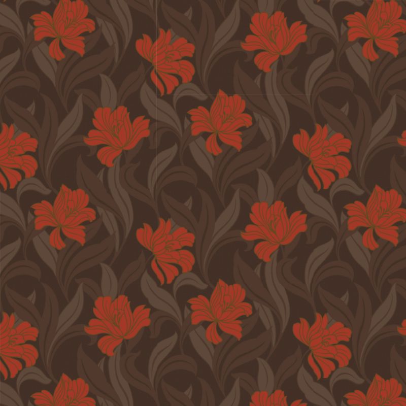 Vogue Wallpaper Orange (L)10m