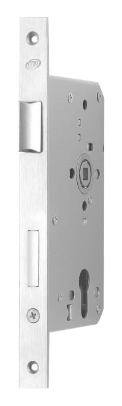 Briton Euro Profile Sashlock Backset Satin Stainless Silver Effect