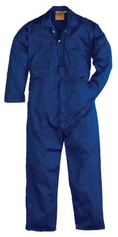 Work Safe Navy Zip Front Boiler Suit L Chest 44 inch