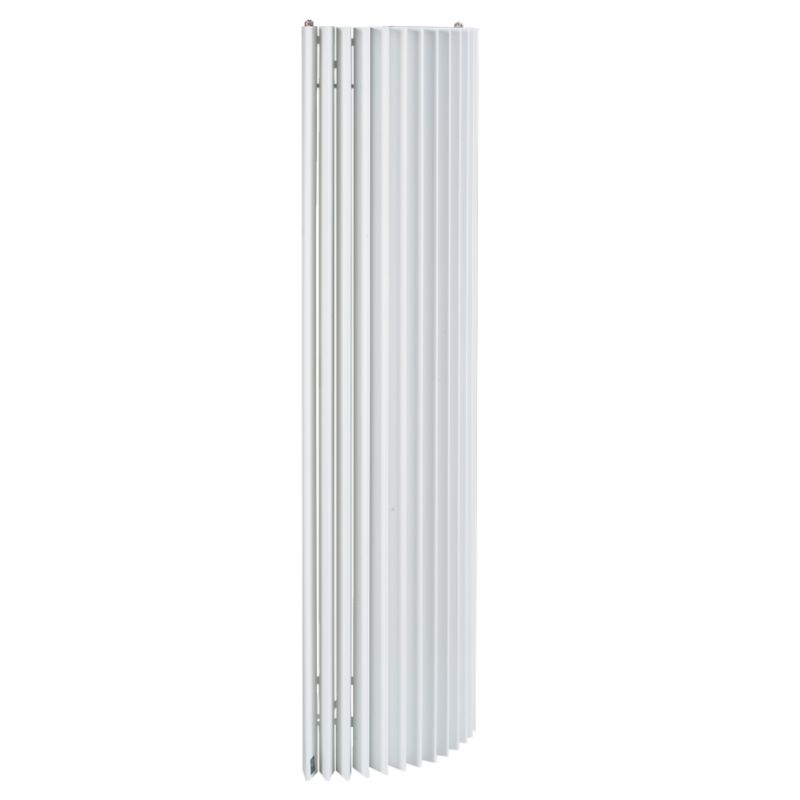 Jaga Iguana Circo Corner Vertical Decorative Radiator, White Jaga Iguana Circo Corner Vertical Decorative Radiator, White