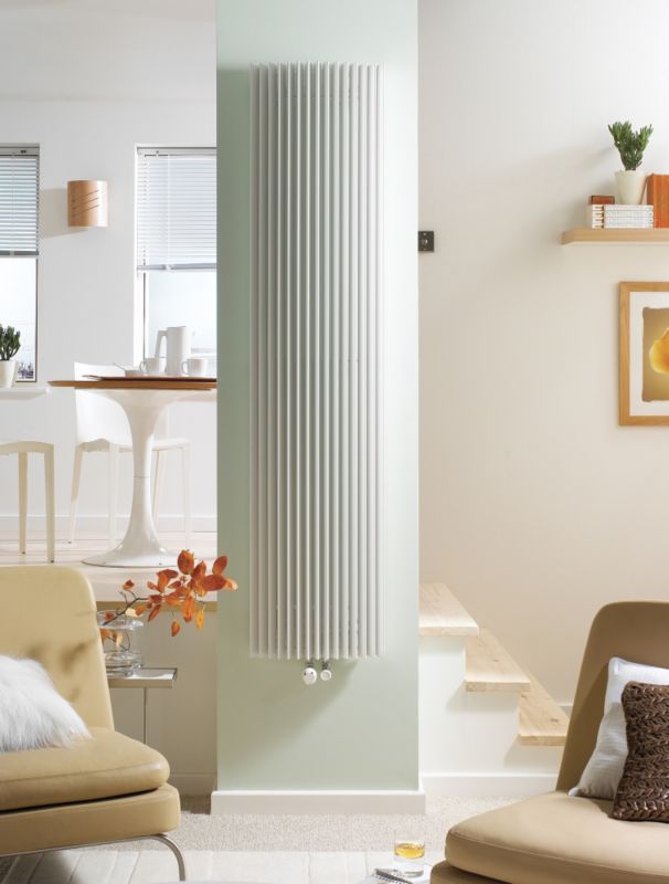 Jaga Iguana Arco Vertical Decorative Radiator White W410 times H1800mm