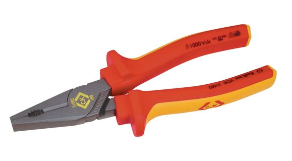 CK RedLine VDE Combination Pliers 185mm