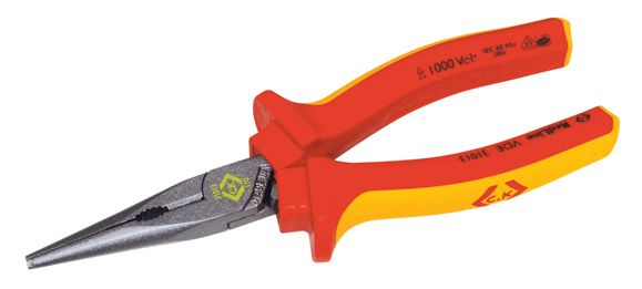 CK RedLine VDE Snipe Nose Pliers 175mm